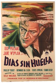 Appraisal: The Lost Weekend Paramount Spanish one sheet x Ray Milland