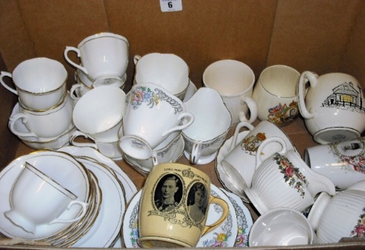 Appraisal: A Collection of Pottery to Include Royal Albert Teaset Comemerative