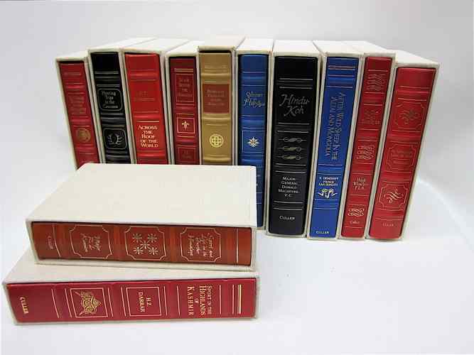 Appraisal: COLLECTION OF TWELVE HUNTING BOOKS John Culler and Sons The