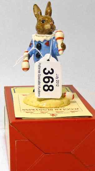 Appraisal: Royal Doulton Bunnykins Figure Juggler DB Limited Edition Boxed with