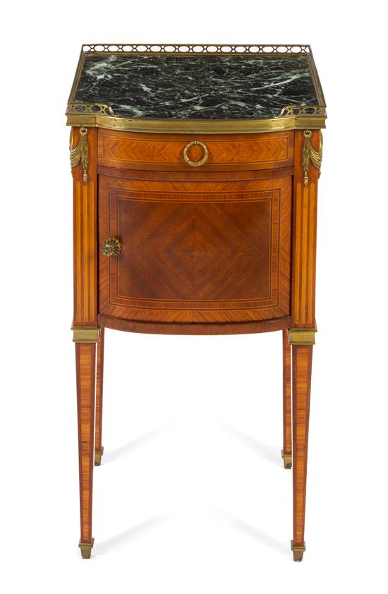 Appraisal: Sale Lot A Louis XVI Style Side Table th th