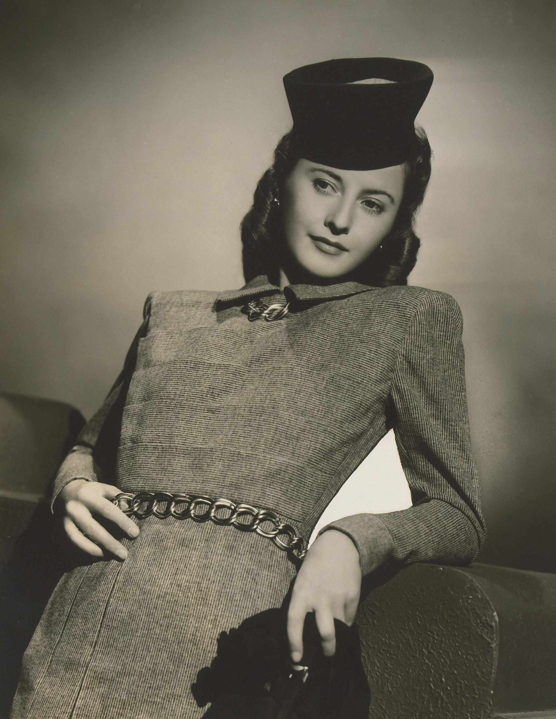 Appraisal: Barbara Stanwyck photographs by Scotty Welbourne A group of four