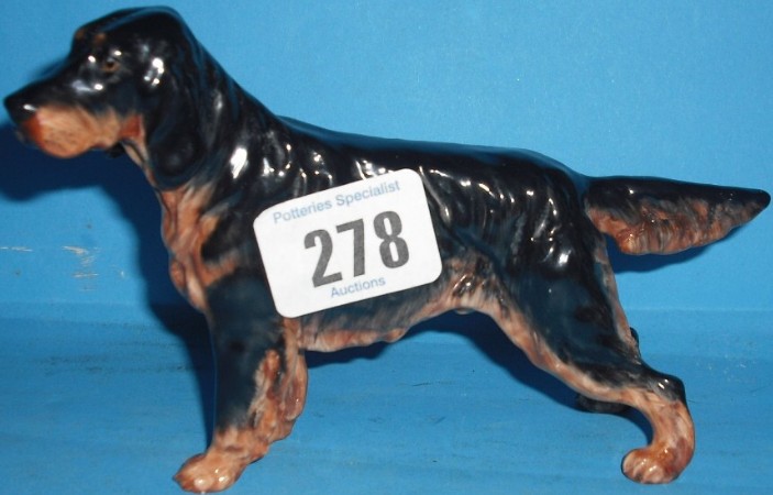 Appraisal: Royal Doulton small Gordon Setter HN