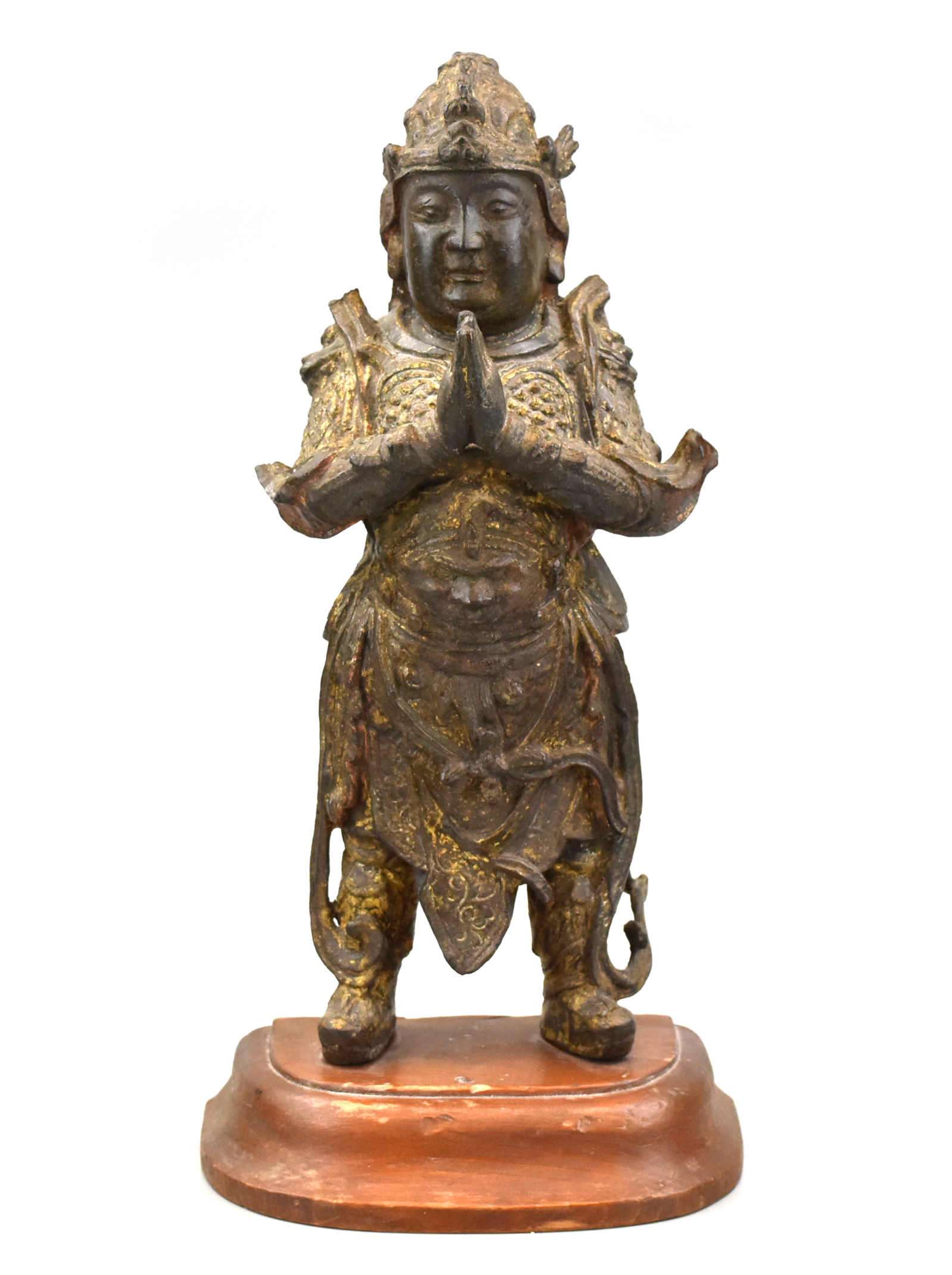 Appraisal: From the Ming Dynasty this impressive and imposing Chinese bronze