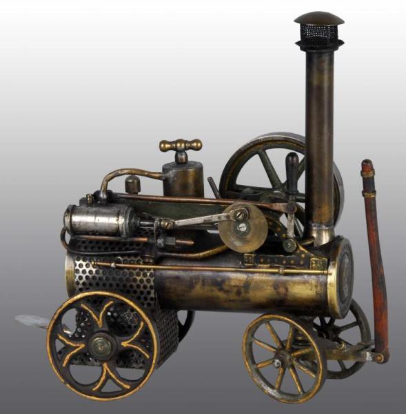 Appraisal: Bing Portable Farm Engine Description Extraordinary early live steam portable