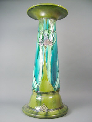 Appraisal: A Mintons pottery Secessionist jardiniere stand circa of pedestal form