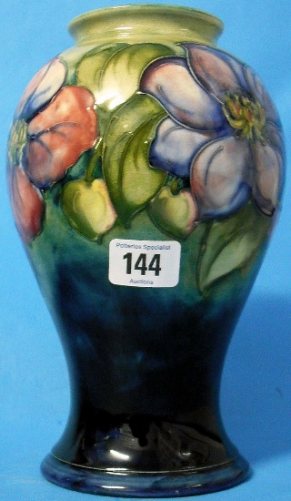 Appraisal: Moorcroft Vase decorated in the Clematis design height cm