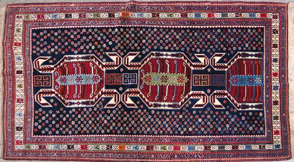 Appraisal: A Lenkoran rug size approximately ft in x ft in