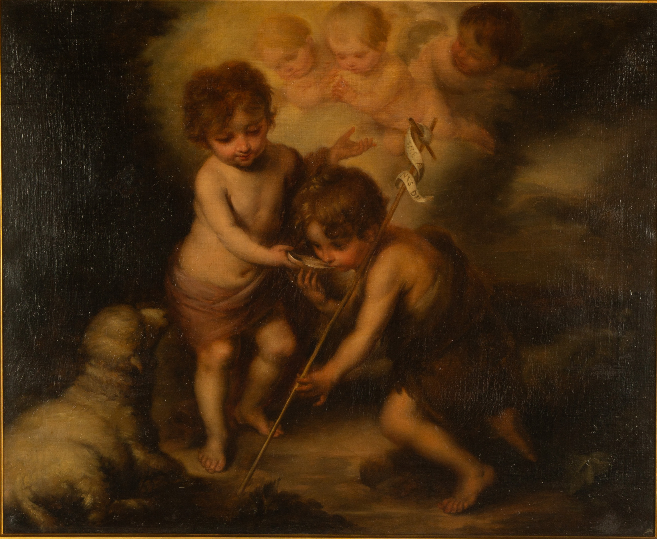 Appraisal: ATTRIBUTED TO GIUSEPPE MAZZOLINI ITALIAN - THE INFANT CHRIST AND