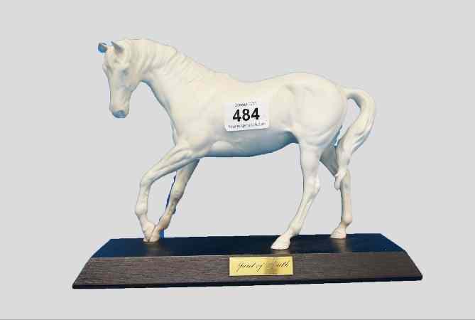 Appraisal: Beswick Spirit of Youth Horse on Wooden Plinth with a