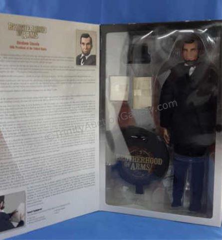 Appraisal: President Abraham Lincoln Action Figure New in the Box item