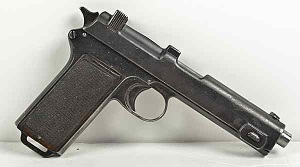 Appraisal: Austrian Steyr Hahn Model Semi-Auto Pistol mm cal '' barrel