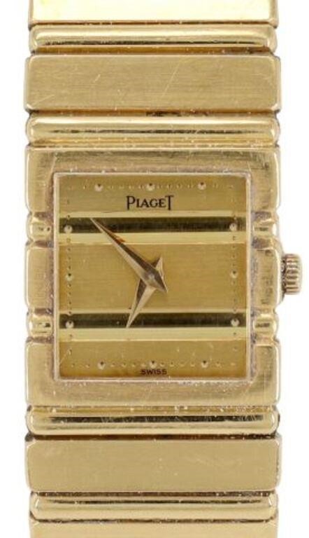 Appraisal: Estate Piaget Polo kt yellow gold wristwatch model number -C