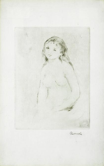 Appraisal: PIERRE-AUGUSTE RENOIR french - TUDE POUR UNE BAIGNEUSE edition of