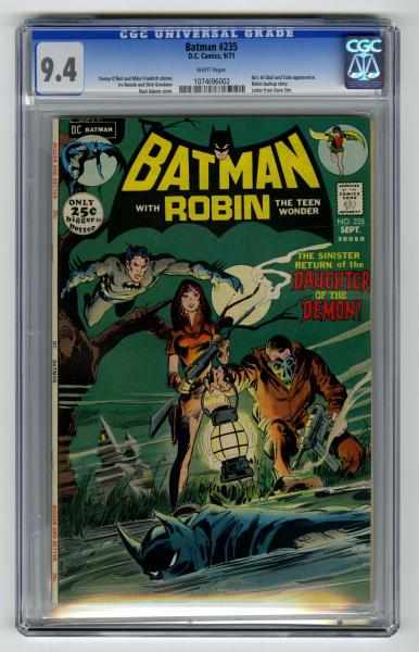 Appraisal: Batman CGC D C Comics Click for full description