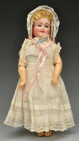 Appraisal: Lovely Multi-Face Doll Description German bisque head with faces shown