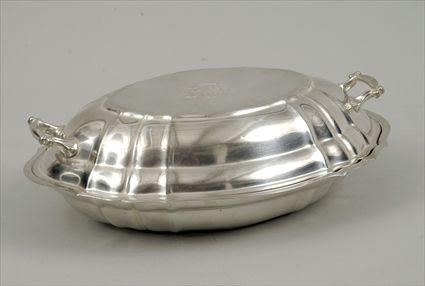 Appraisal: Gorham Sterling Silver Covered Vegetable Dish x in approx oz