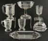 Appraisal: PATTERN GLASS LOT - Twenty-seven piece lot of th C