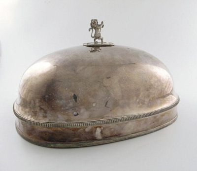 Appraisal: An early th century old Sheffield plated meat dish cover