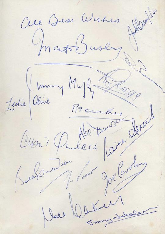 Appraisal: CHARLTON BOBBY BOOK OF SOCCER signed by Sir Matt Busby