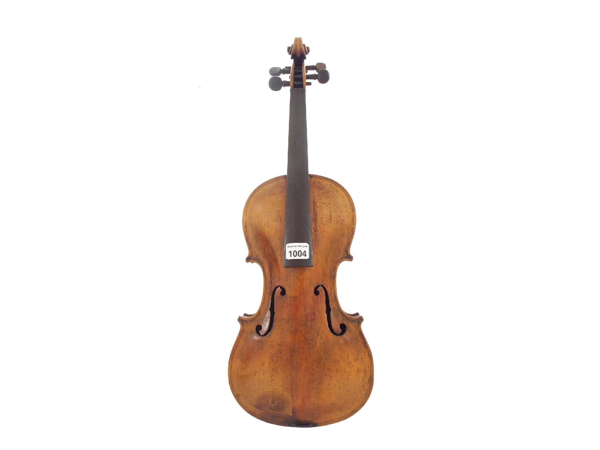 Appraisal: Late th century violin cm