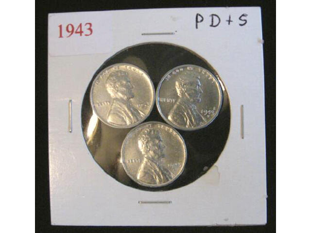 Appraisal: SET OF UNCIRCULATED STEEL PENNIES