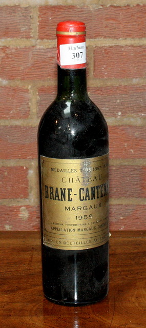 Appraisal: BOTTLES Ch Brane-Cantenac Margaux