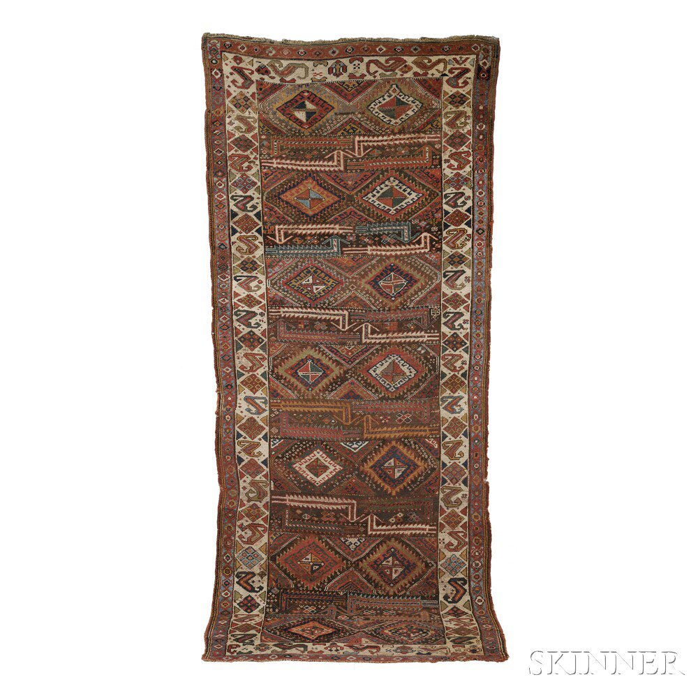 Appraisal: Luri Rug Southwest Persia third quarter th century the brown