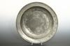 Appraisal: PEWTER BASIN- th c pewter basin by Townsend London diam