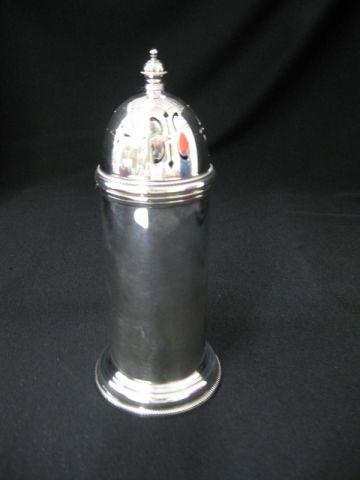 Appraisal: Silverplate Muffineer or Sugar Shaker excellent