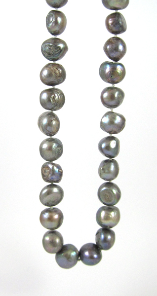 Appraisal: OPERA LENGTH BAROQUE PEARL NECKLACE measuring inches in length and