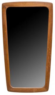 Appraisal: DANISH MID-CENTURY MODERN TEAKWOOD WALL MIRROR Danish mid-century modern teakwood