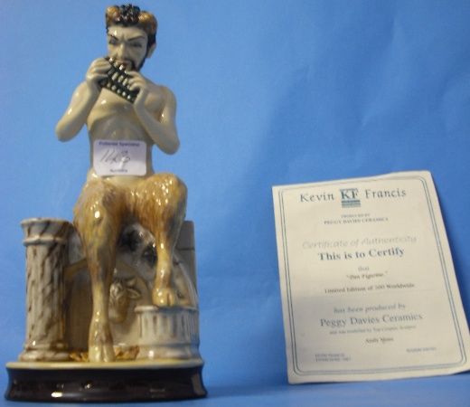 Appraisal: Kevin Francis Pan figurine Specially commisioned for Collect It magazine