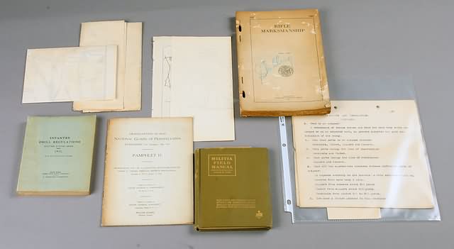 Appraisal: Lot of documents relating to N G P Map of