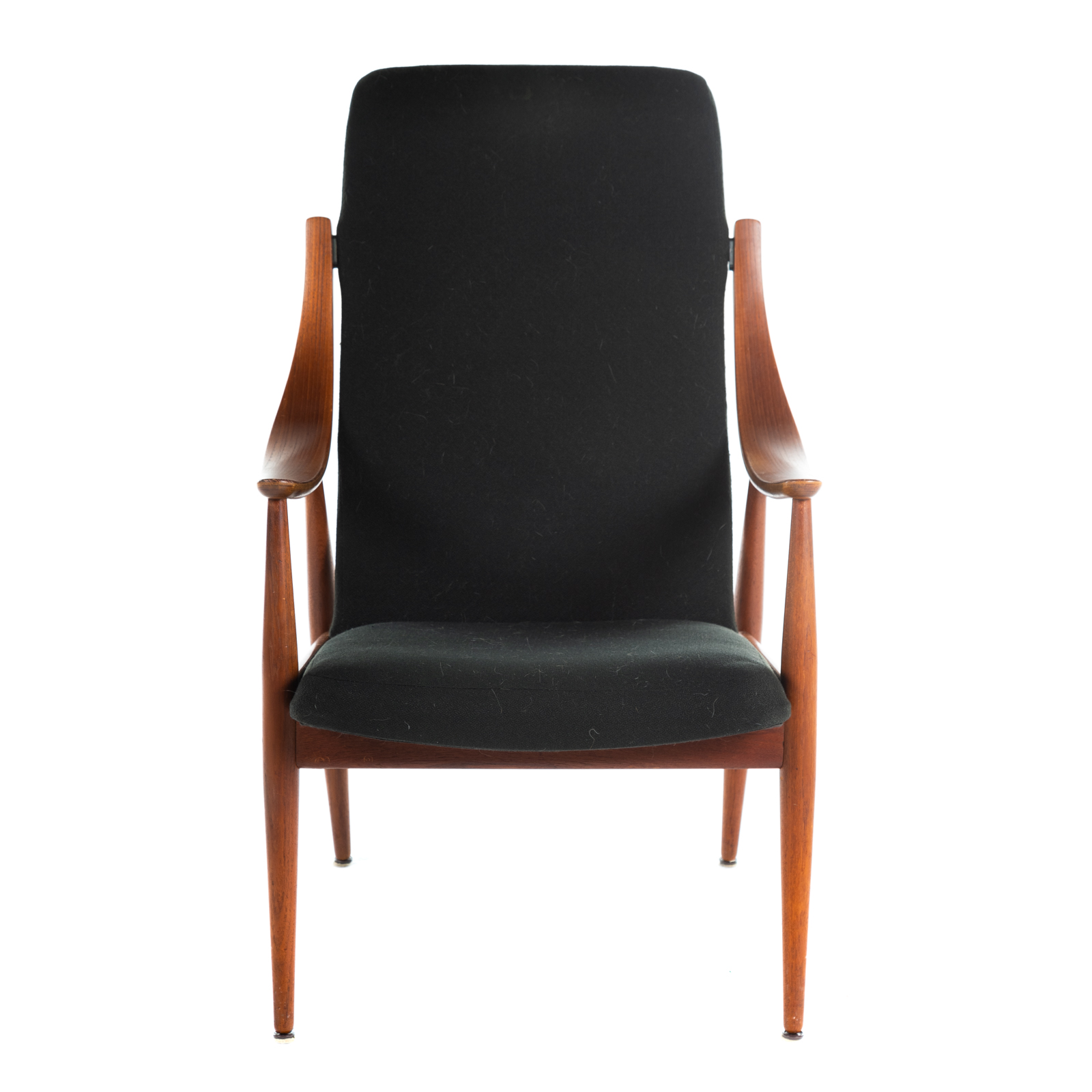 Appraisal: PETER HVIDT ORLA MOREGAARD TEAK HIGH BACK CHAIR Peter Hvidt