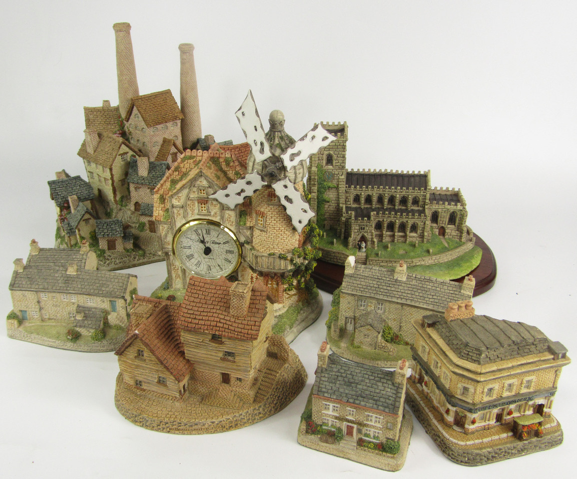 Appraisal: A David Winter sculpture modelled as The Distillery Border Fine