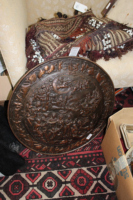 Appraisal: A TH CENTURY CAST IRON MUSEUM REPLICA OF A TH