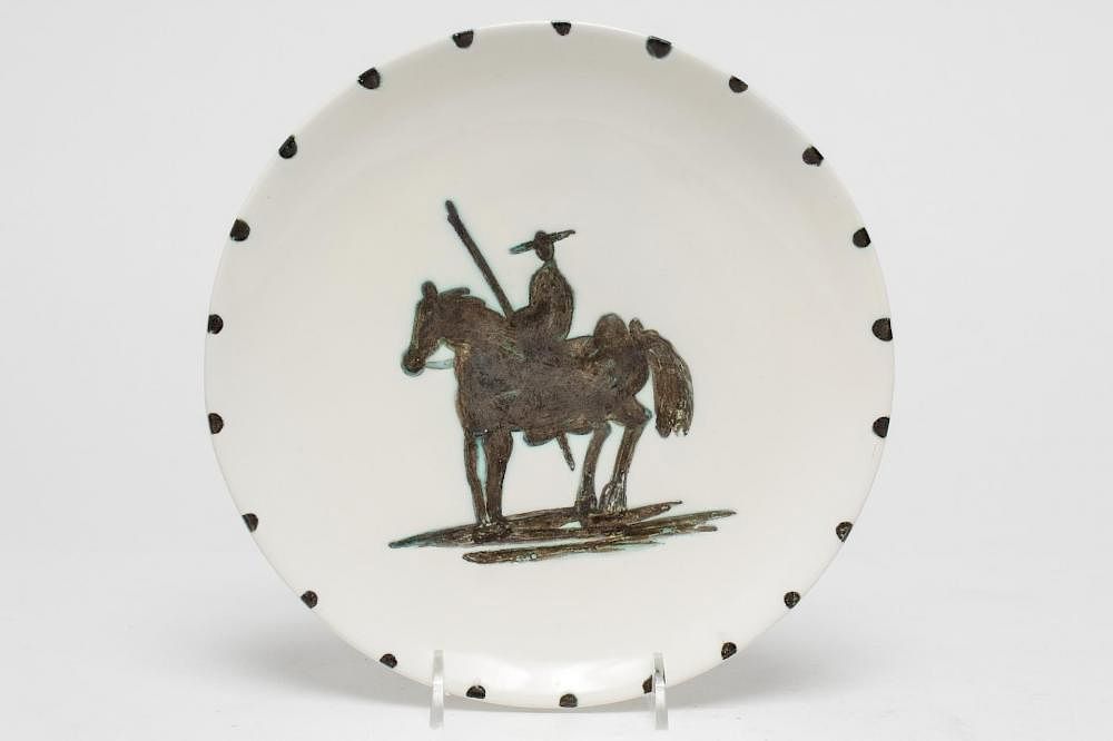 Appraisal: Pablo Picasso - - Ceramic Madoura Plate Pablo Picasso Madoura