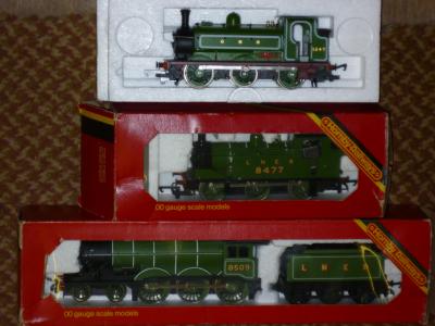 Appraisal: Three Hornby locomotives comprising G N R J J L