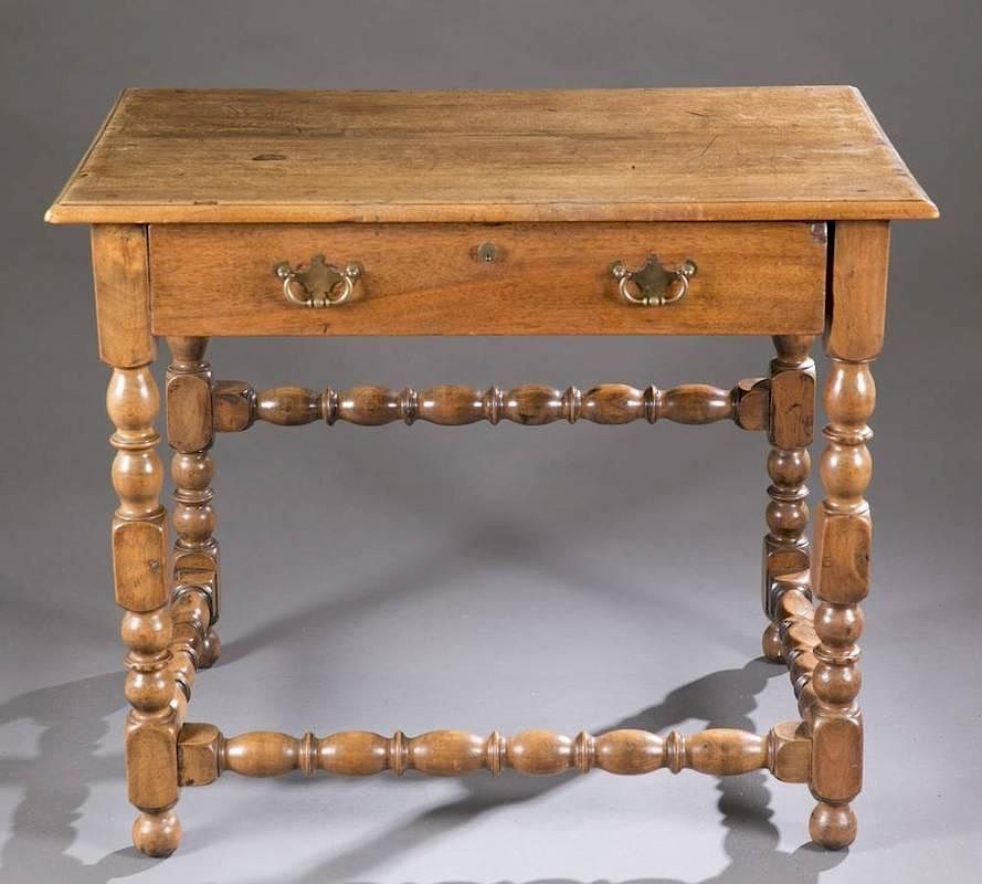 Appraisal: English oak table An English oak table th century Incorporating