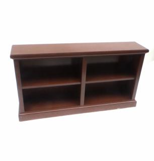 Appraisal: Walnut Stained Bookcase Walnut stained bookcase W x D x