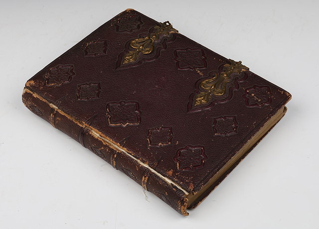 Appraisal: An Album of Monograms and seals leather bound with metal