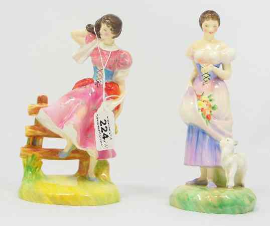 Appraisal: Royal Doulton figure Summer HN and Spring HN