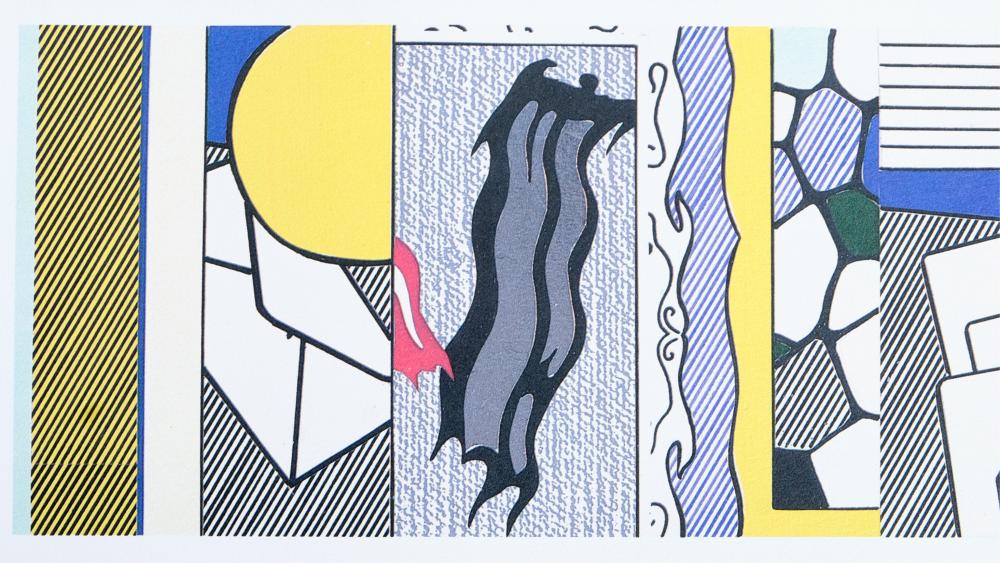 Appraisal: ROY LICHTENSTEIN COLOR PRINT SIGNEDRoy Lichtenstein American - color digital