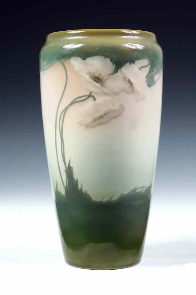 Appraisal: ROOKWOOD VASE - Rookwood Vase in Poppy Pattern glossy glaze