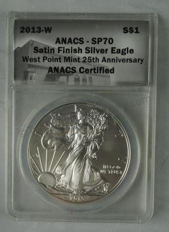 Appraisal: West Point Mint th Anniversary - oz American Silver Eagle