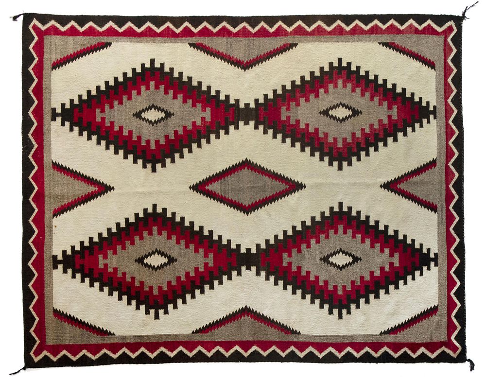 Appraisal: Navajo Regional Dazzler Textile ca Navajo Regional Dazzler Textile ca