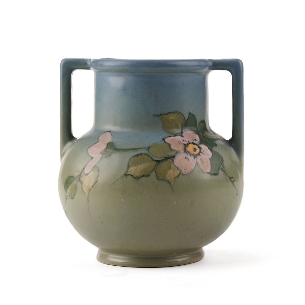 Appraisal: Weller Pottery Hudson Flower Vase by Sarah Timberlake Weller Pottery