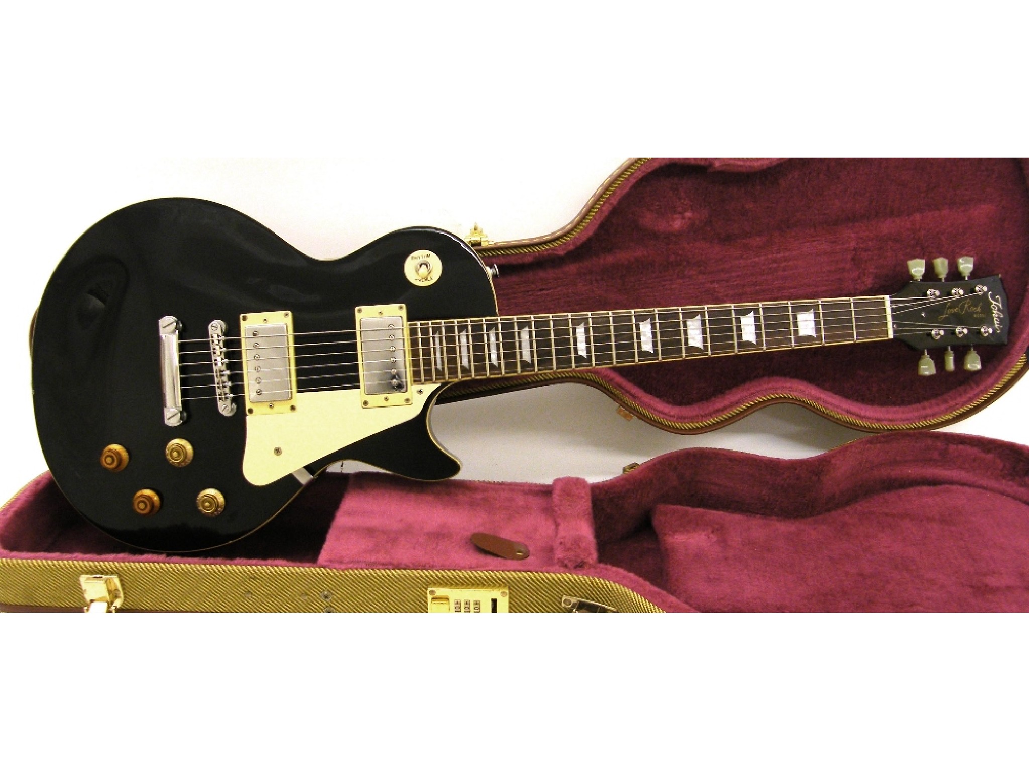 Appraisal: Tokai Love Rock Model electric guitar ser no black finish