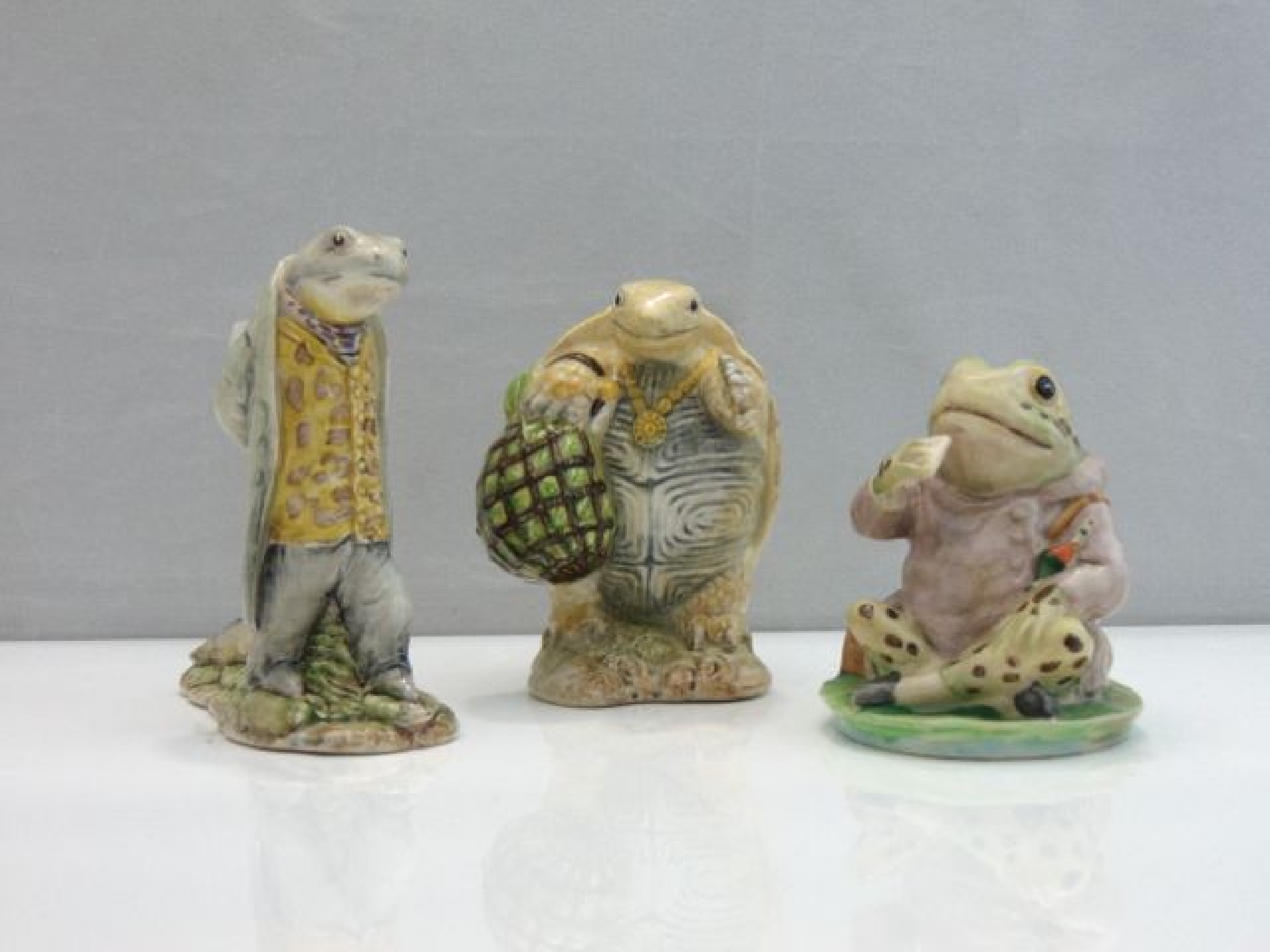 Appraisal: A collection of three Beswick Beatrix Potter figures - Sir